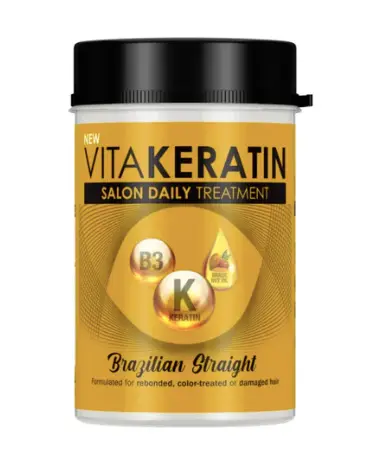[VIT-GOL-001] Vita Keratin Brazilian Straight (Gold) 6x650ml ***New Product***