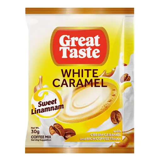 [GRE-CAR-005] Great Taste White Caramel 24x(10x30g) ***New Product***