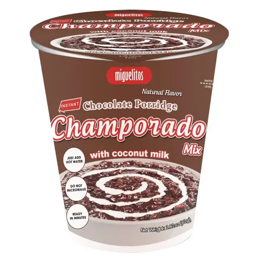 Miguelitos Instant Chocolate Champorado Cup 12 x 80g ***New Product***