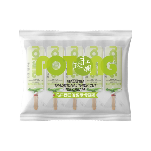 [MKI-PAN-117] FROZEN Meki Pandan Ice cream (5x8 packs) 80g