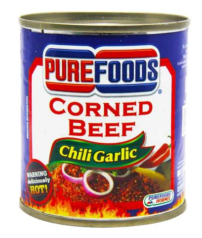 [PUR-CHG-002] Purefoods Corned Beef Chili Garlic 48x210g ***New Product***