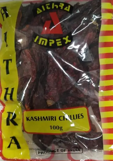 [AIT-CHI-001] Aithra Kashmiri Chillies 500g ***New Product***