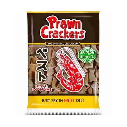 [BES-PRW-001] Besuto Prawn Crackers Original 100x100g