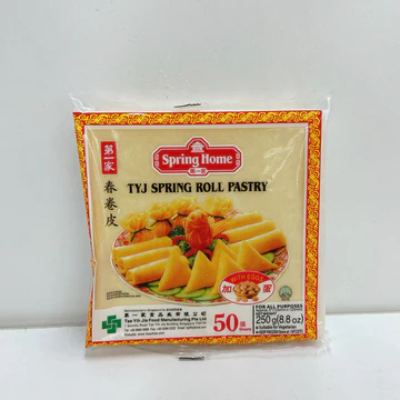 FROZEN TYJ Spring Roll Pastry 5" (Egg) (40x50s 250g)