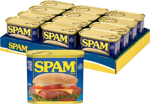 [SPA-CLA-002] Spam Classic 12x340g (NO 10+1) ***Back In Stock***