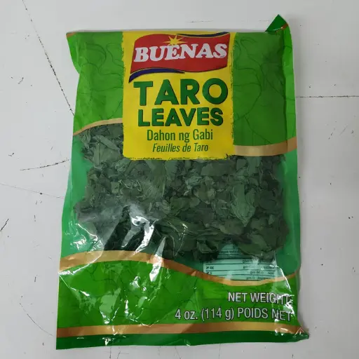 Buenas Dried Taro Leaves 16x114g