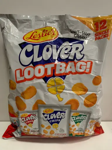 Leslie's Clover Chips Loot Bag (12 Pack) 7x280g