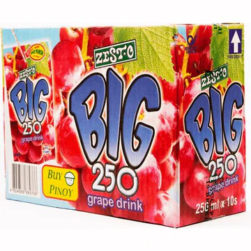 Zesto Big 250 Grape Drink 10x250ml