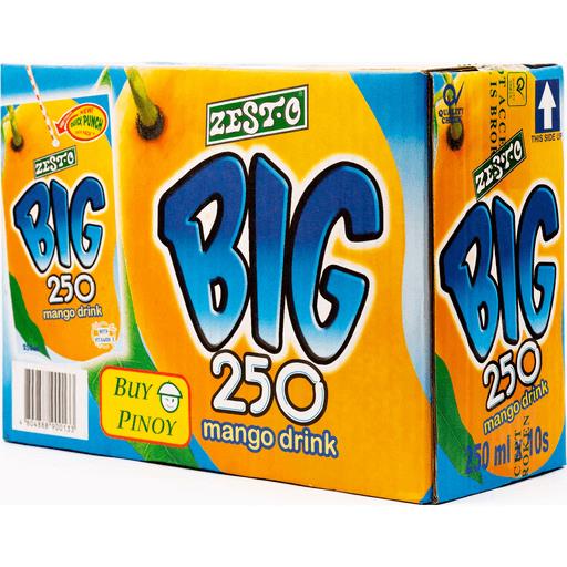 Zesto Big 250 Mango Drink 10x250ml ***Back In Stock***