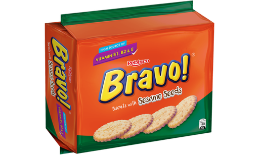 Rebisco Bravo! Biscuits with Sesame Seeds 30x(10x30g)
