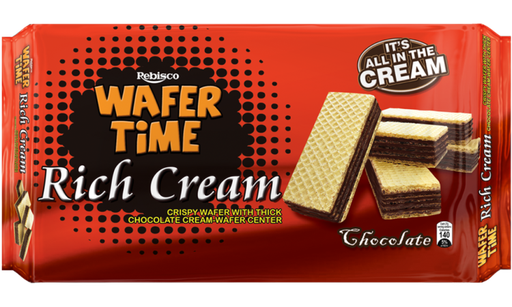 Rebisco Wafer Time Rich Cream - Chocolate 24x(10x29g)