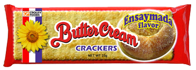 Butter Cream Brand Crackers Ensaymada 20x10x25g