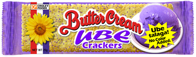 Butter Cream Brand Crackers Ube 20x10x25g