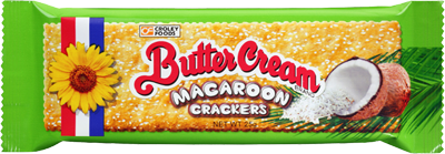 Butter Cream Brand Crackers Macaroon 20x10x25g