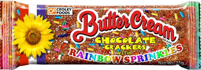 Butter Cream Brand Crackers Rainbow 20x10x25g