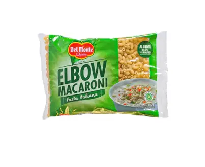 [DEL-ELB-008] Del Monte Elbow Macaroni (Pasta) 25x400g ***Back In Stock***