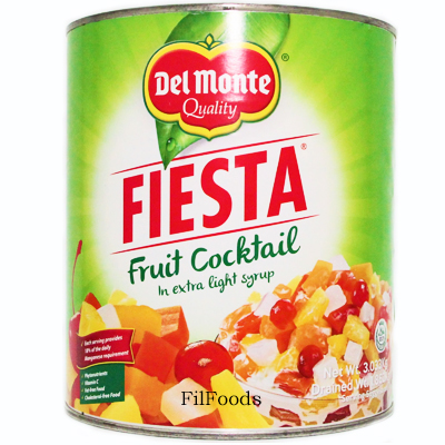 Del Monte Fiesta Fruit Cocktail in Extra Light Syrup 24x836g