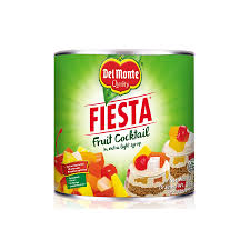 Del Monte Fiesta Fruit Cocktail in Extra Light Syrup 6x3.06kg