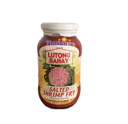 [LUT-ALA-032] Lutong Bahay Salted Shrimp Fry (Bagoong Alamang) 24x340g (Pink) ***Back In Stock***