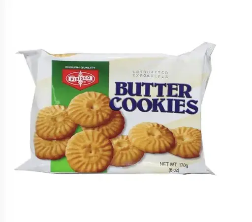 Fibisco Butter Cookies 24x170g