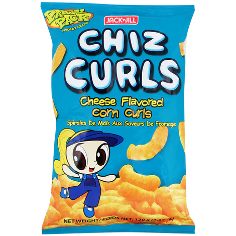 [JAC-CUR-019] Jack 'n Jill (Chips) Chiz Curls Party Pack 18x120g ***Back In Stock***