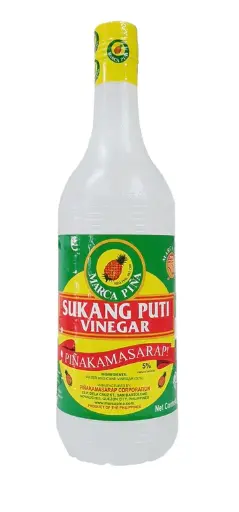 [MAR-SUK-008] Marca Pina Sukang Puti Vinegar 12x1L ***Back In Stock***