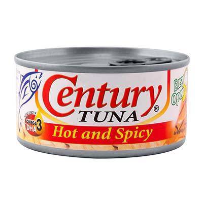 Century Tuna Flakes Hot & Spicy 48x180g