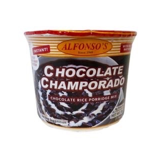 [ALF-CHO-002] Alfonso's Instant Chocolate Champorado Cup 15x(3x55g)