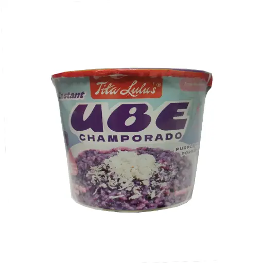 [TIT-UBE-002] Tita Lulu's Instant Ube Champorado Cup 15x(3x55g)