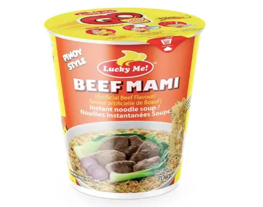 Lucky Me (Cup) Beef Mami 30x70g