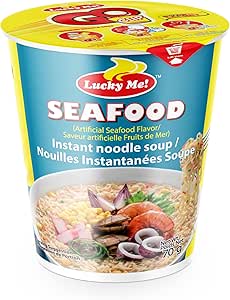 Lucky Me Cup Seafood 30x70g ***Back In Stock***