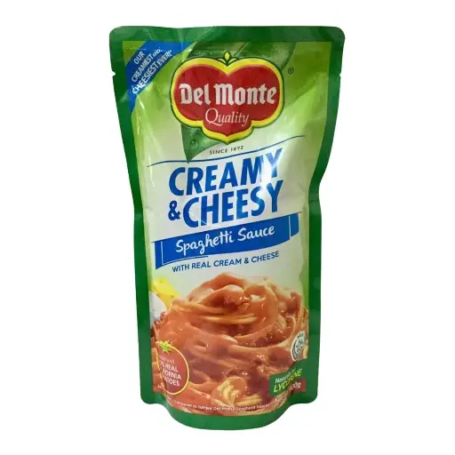 Del Monte Spaghetti Sauce Creamy and Cheesy 12x900g