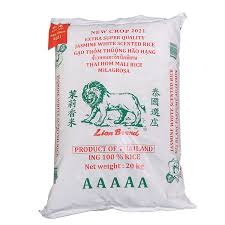 Lion Jasmine Rice (New Crop) 20kg