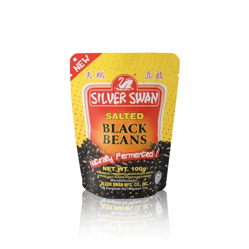 [SSW-SBB-005] Silver Swan Salted Black Beans 72 x 100g ***Back In Stock***