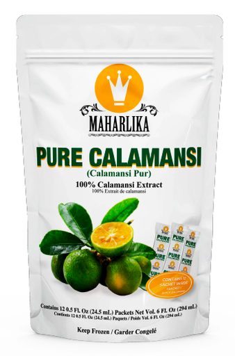 Maharlika Pure Calamansi Extract 36 packs x (12x15g) (FROZEN) ***5+1 New Year Promo***