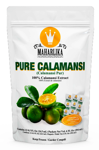 Maharlika Pure Calamansi Extract 36 packs x (12x15g) (FROZEN)