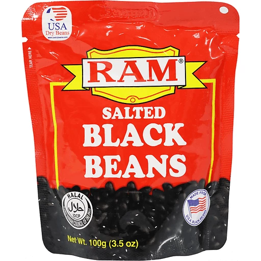 Ram Salted Black Beans 48x100g