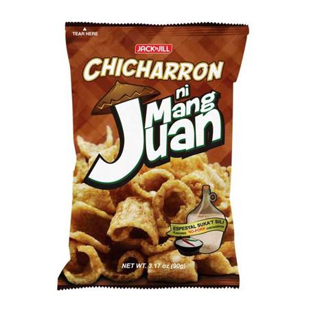 Jack 'n Jill Chicharron Ni Mang Juan Suka't Sili (Chilli) 18x90g ***NEW ARRIVAL***