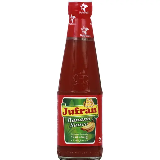 Jufran Banana Sauce Hot & Spicy 18x560g 