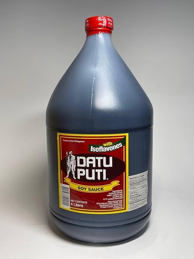 Datu Puti Soy Sauce 4x4L (Large)