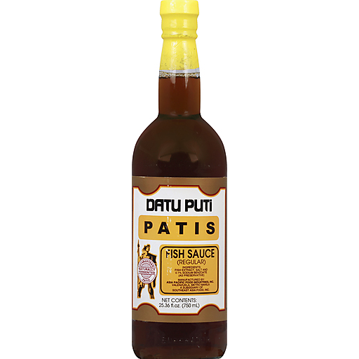 Datu Puti Fish Sauce (Patis) 12x750ml **REDUCED PRICE**