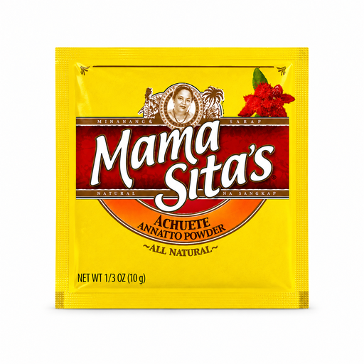 [MMS-ACH-005] Mama Sita's Mix Annatto Powder (Achuete) 60x10g (Inner)