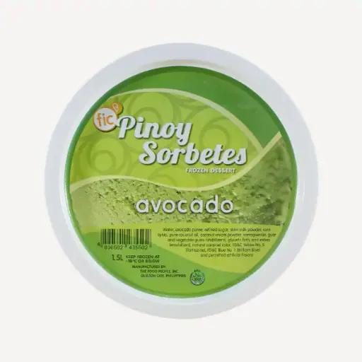 Pinoy Sorbetes Avocado 12x1.5L 