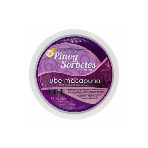 Pinoy Sorbetes Ube Macapuno 12x1.5L  