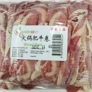 [HAR-BR2-002] FROZEN Harmony Beef Rolls 30x225g