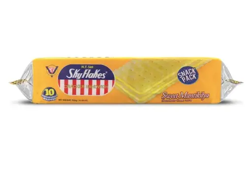 M.Y. San Skyflakes Crackers Sandwich Sweet Butter (Mantikilya) 15x10x30g 