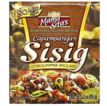 Mama Sita's Citrus Pepper Spice Mix (Sisig) 24x40g