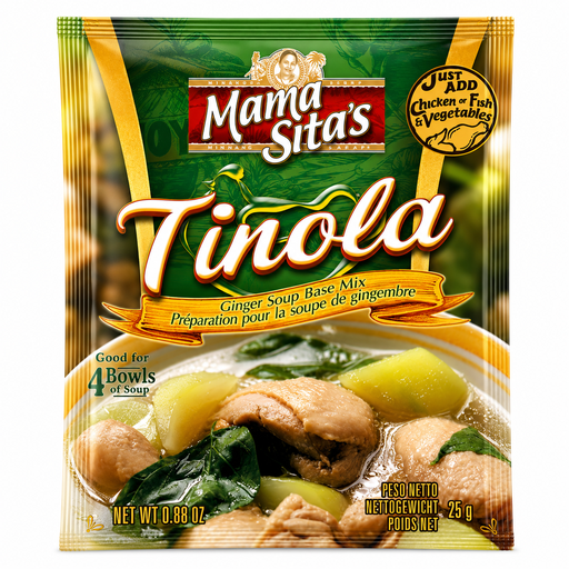 [MMS-TIN-010] Mama Sita's Mix Ginger Soup (Tinola) 24x25g (Inner)