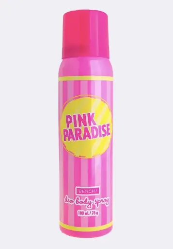 [BEN-PAR-032] Bench Deo Body Spray Pink Paradise 24x100ml