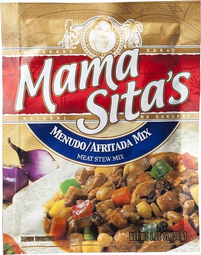 [MMS-MEN-014] Mama Sita's Mix Meat Stew (Menudo/Afritada) 24x30g (Inner)